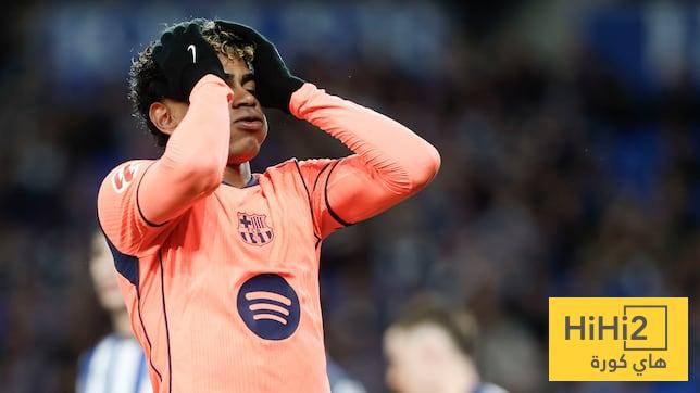 صورة : لامين يامال خارج نطاق الخدمة أمام أتلتيكو مدريد !