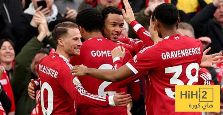 الرسم التكتيكي لـ ليفربول أمام برايتون