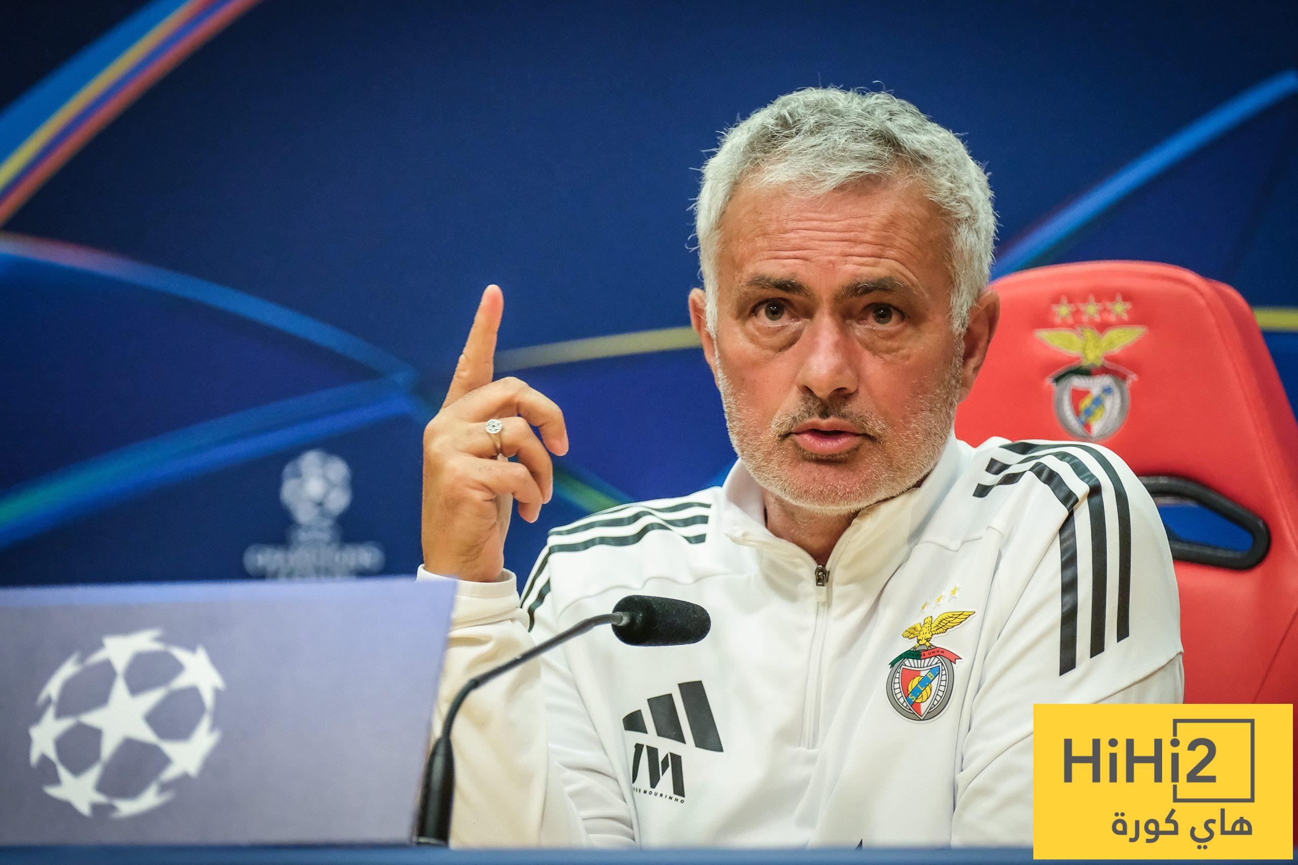 موقف مورينيو من تدريب الريال !