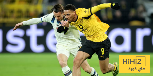 إحصائيات مباراة بوروسيا دورتموند وأتالانتا