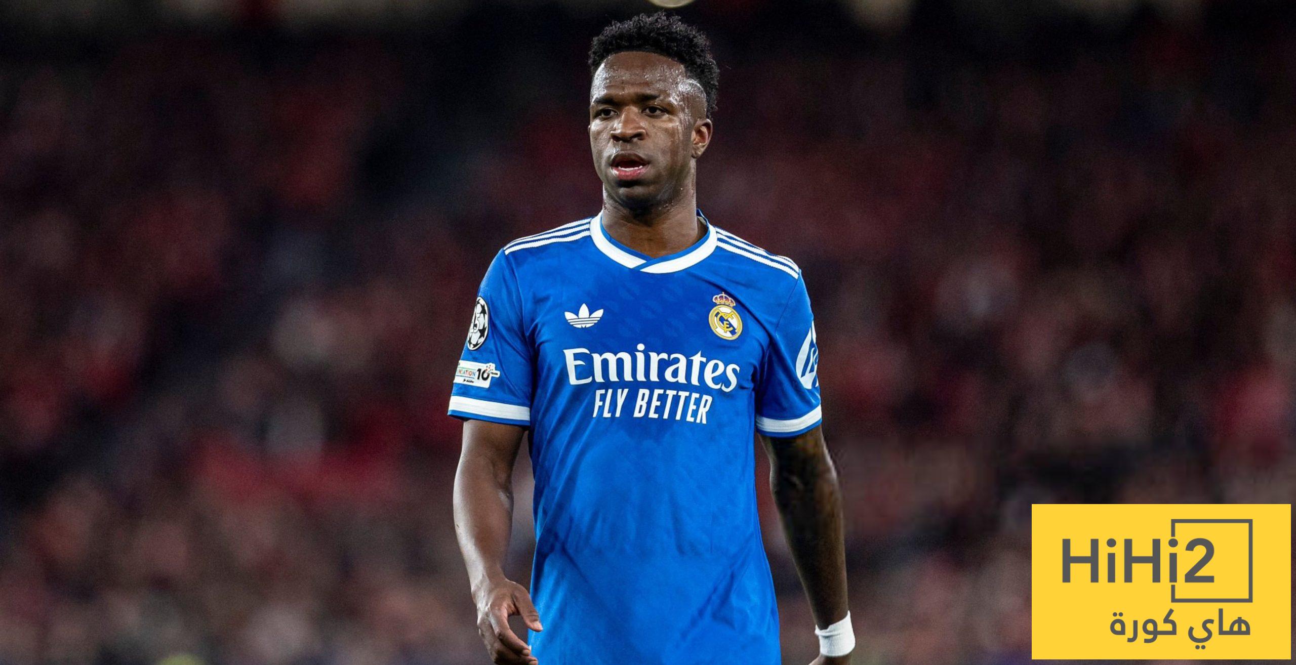 فينيسيوس ثاني أكثر برازيلي يفعلها في تاريخ دوري الأبطال