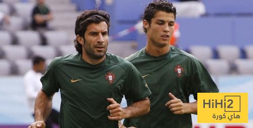 لويس فيغو يتحدث عن اعجابه الكبير بـ رونالدو