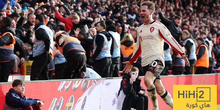 ليفربول يخطف فوز قاتل امام نوتنغهام في الدوري  الانجليزي