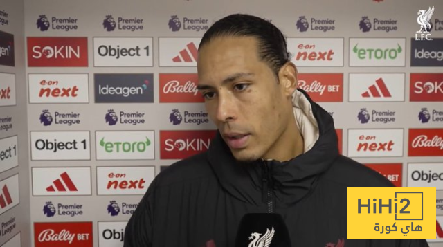 تعليق فان دايك بعد الفوز على نوتنغهام فورست 2 تعليق فان دايك بعد الفوز على نوتنغهام فورست 1