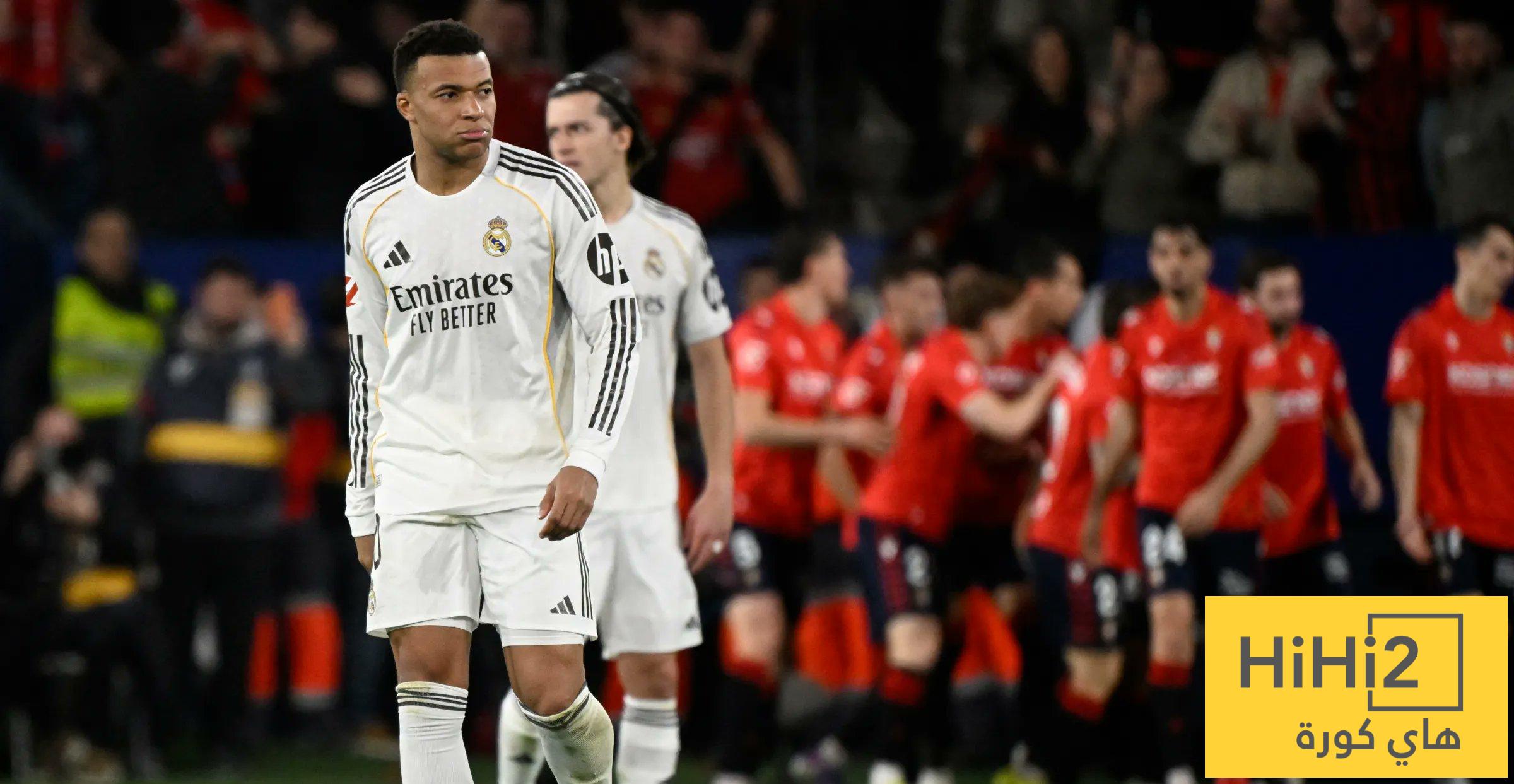 في الكورة : انتقاد لاذع لأداء ريال مدريد أمام أوساسونا