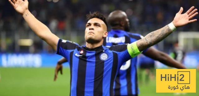 ضعف هجومي واضح للإنتر في دوري أبطال أوروبا