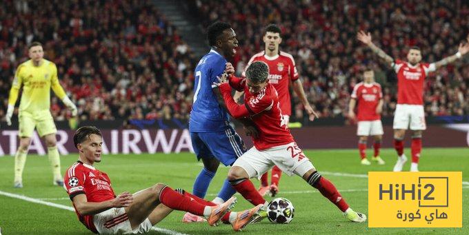 بنفيكا يعيش حالة من الرعب قبل الصدام مع ريال مدريد