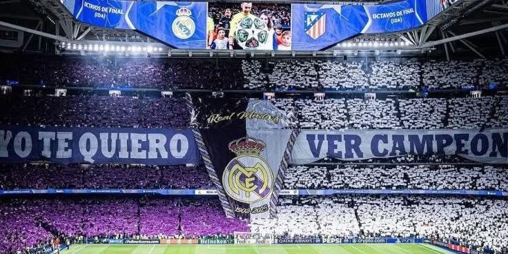 جماهير ريال مدريد تجهز تيفو “لا للعنصرية”