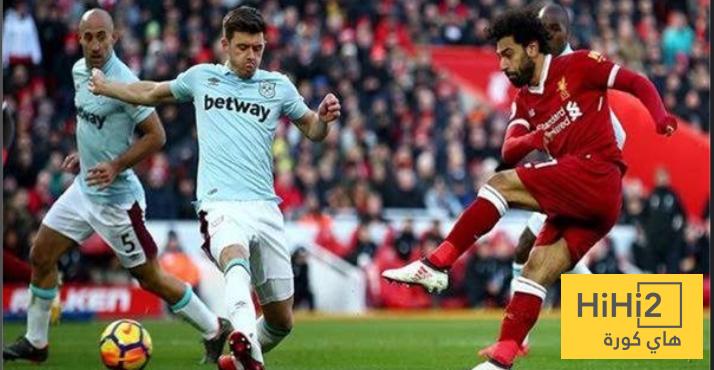 أخر زيارة لـ وست هام على ملعب الأنفيلد