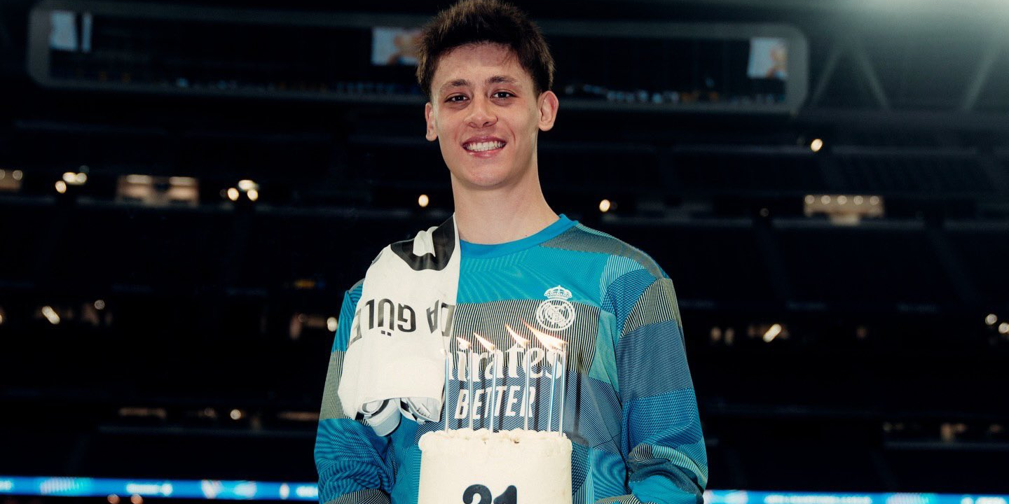 منشور غولر بعد خوضه 100 مباراة مع ريال مدريد