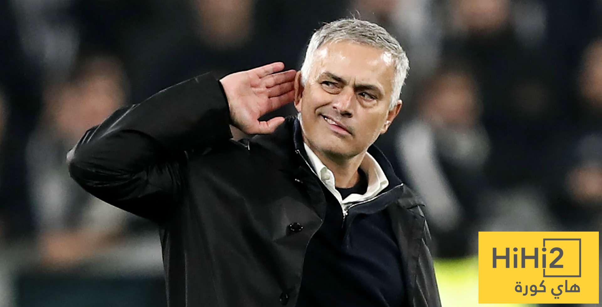 مورينيو يتجاهل تجهيزات ريال مدريد الخاصة له