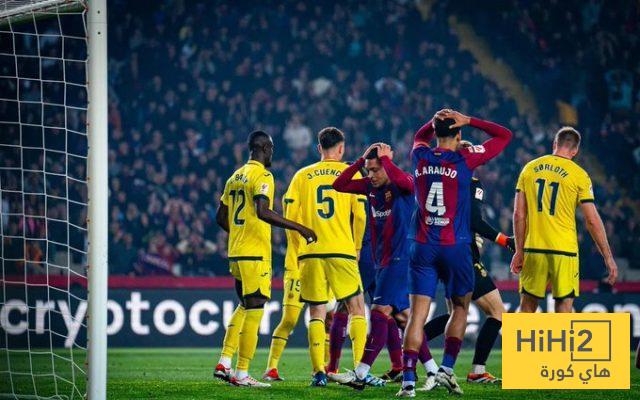 أخر زيارة لـ فياريال على ملعب برشلونة