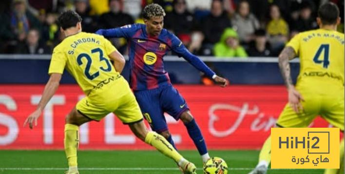 احصائيات 20 دقيقة بين برشلونة و فياريال