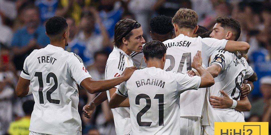 قائمة ريال مدريد الرسمية لمواجهة خيتافي