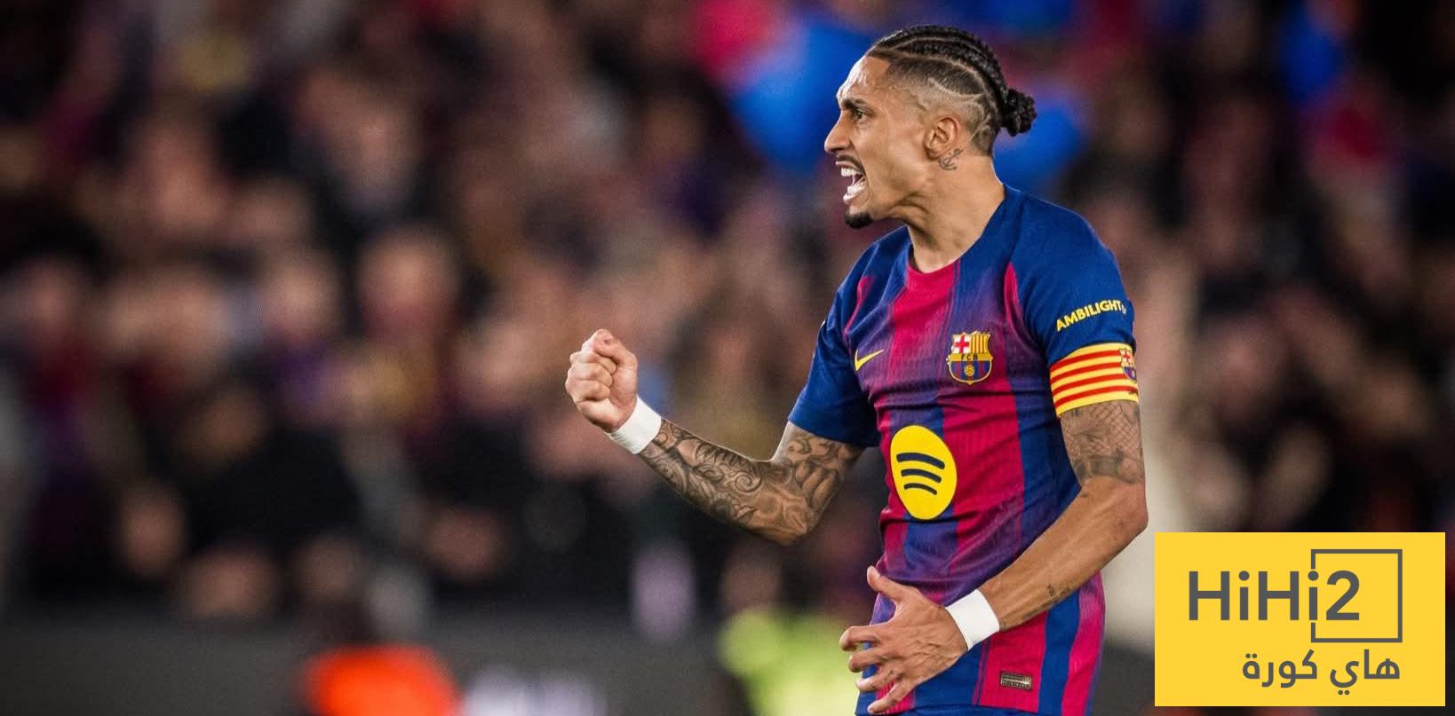 في الكورة : كم هدف لرافينيا أمام أتلتيكو مدريد