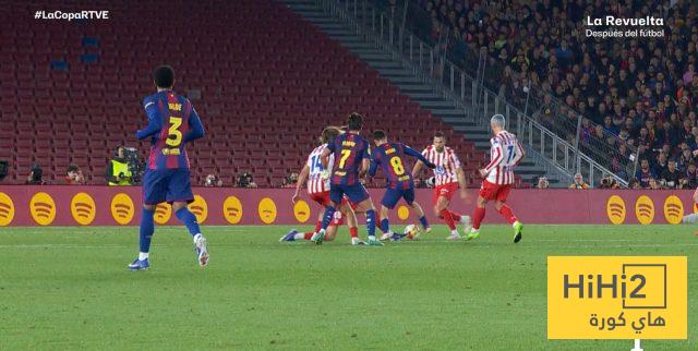 ركلة جزاء برشلونة أمام أتلتيكو مدريد صحيحة