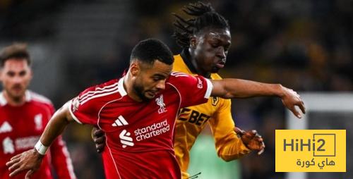 ترتيب الدوري الانجليزي بعد هزيمة ليفربول ضد وولفرهامبتون