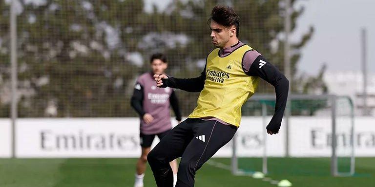 نبأ سعيد في تدريبات ريال مدريد