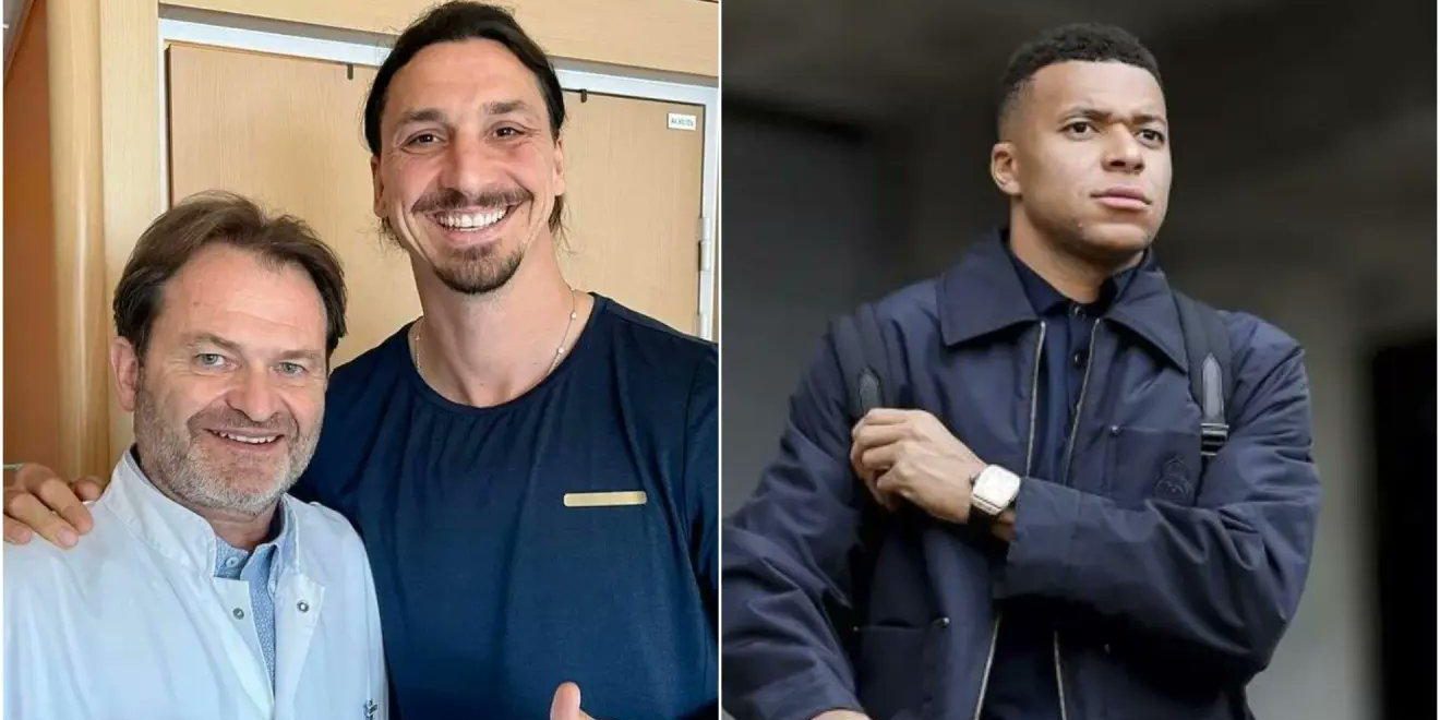 مبابي يلجأ إلى طبيب إبراهيموفيتش