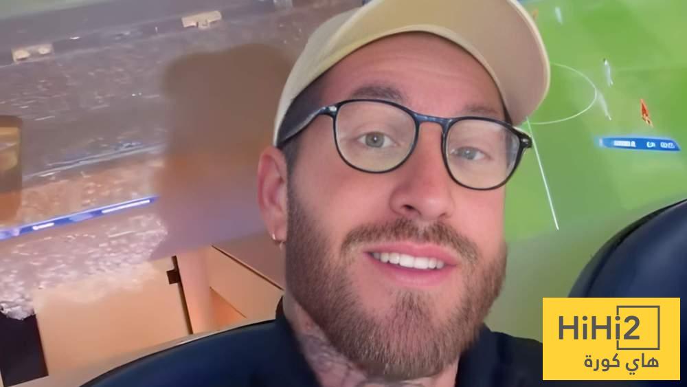 راموس يوجه رسالة لريال مدريد