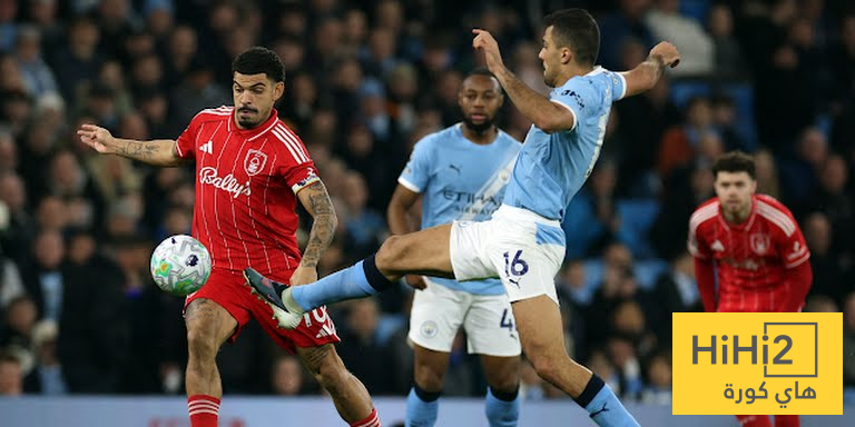 تقييم لاعبي مانشستر سيتي امام نوتنغهام في الشوط الاول تقييم لاعبي مانشستر سيتي امام نوتنغهام في الشوط الاول