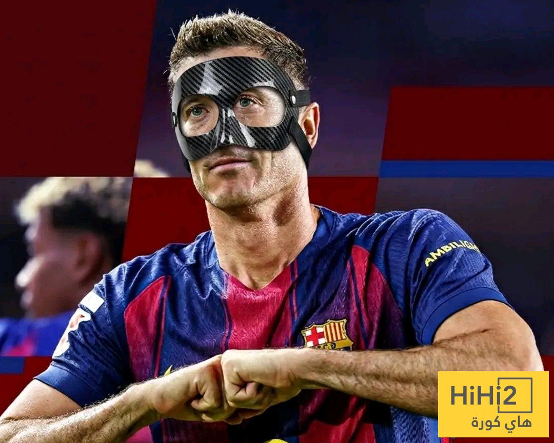 ليفاندوفسكي ليس الأول.. تعرف على نادي “المقنعين” في برشلونة