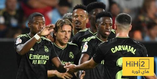 ريال مدريد يتسلح برقم قياسي قبل مواجهة فيغو