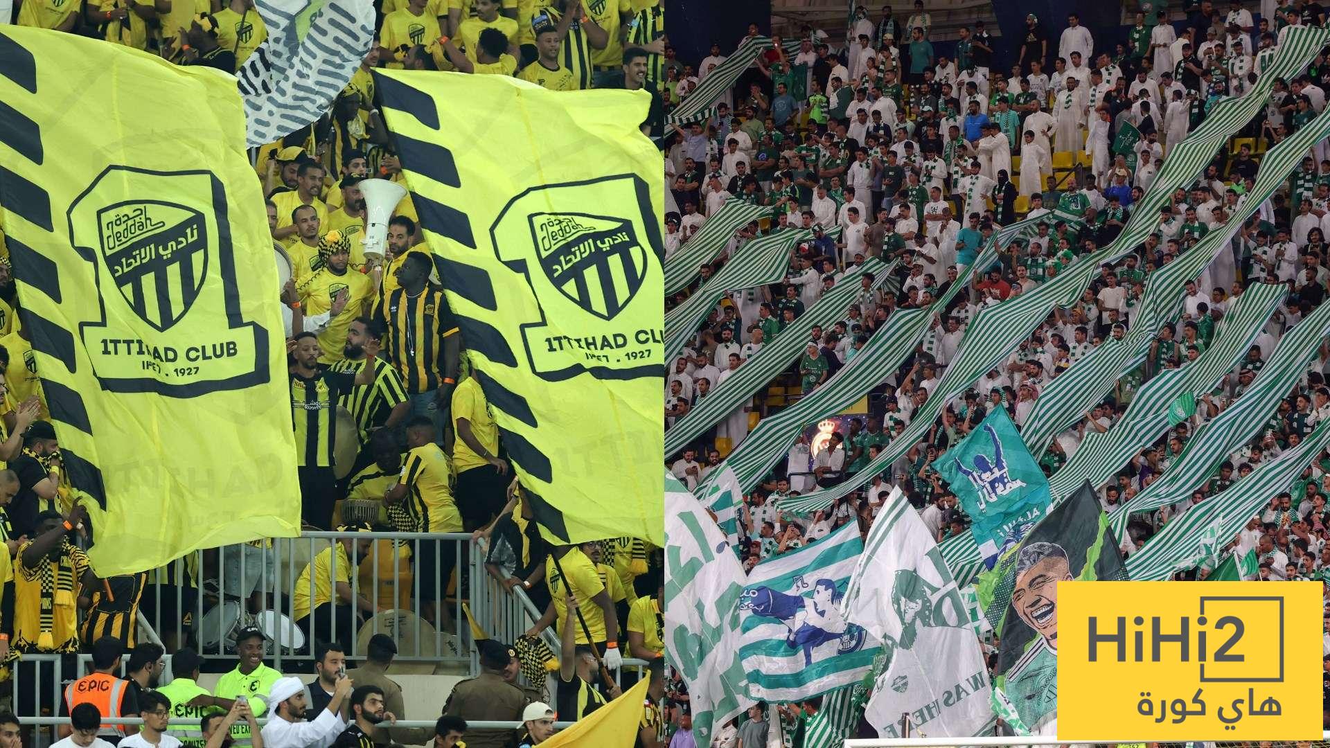 كم بلغ عدد الحضور الجماهيري لديربي جدة بين الأهلي والاتحاد ؟