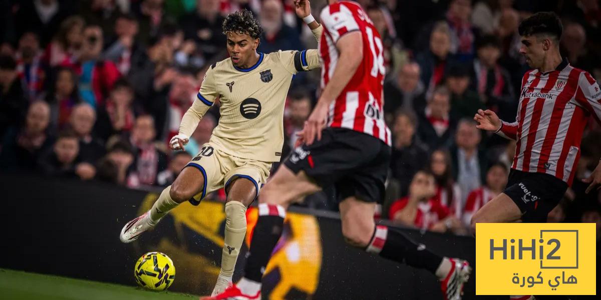 الفرق بين أرقام لامين يامال والثلاثي كين ، مبابي وهالاند