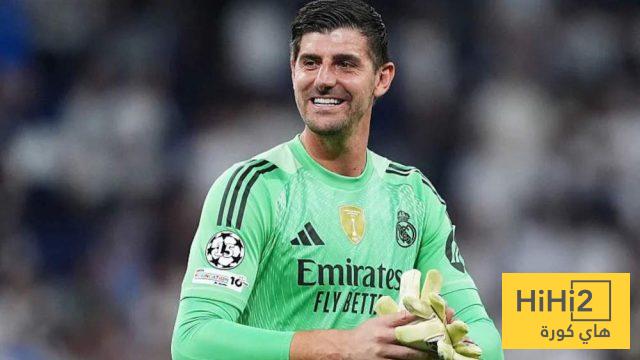 ريال مدريد يأمن خليفة كورتوا