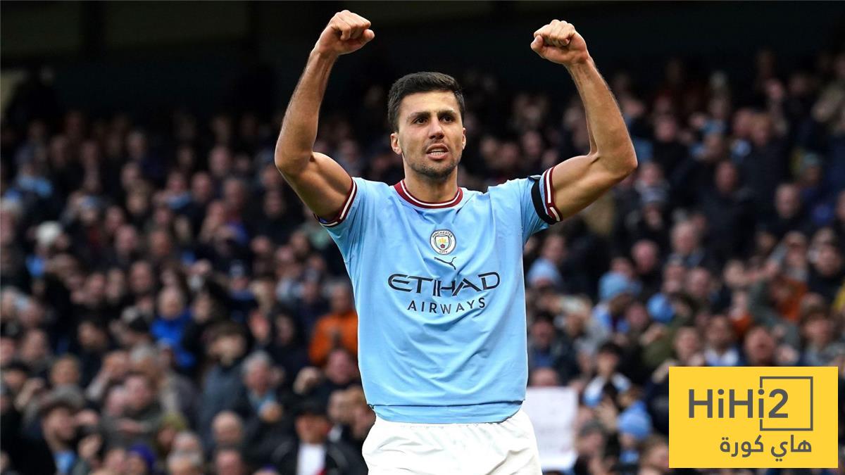 هكذا استعاد رودري مستواه مع مانشستر سيتي..