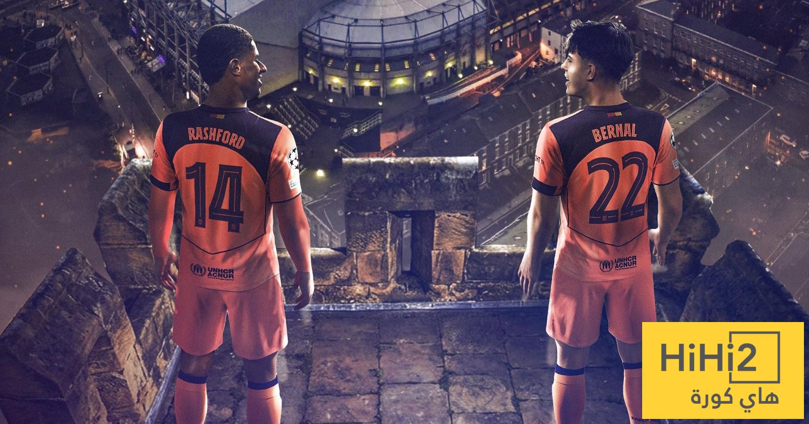 حساب برشلونة يعلق على مواجهة نيوكاسل بدوري الأبطال