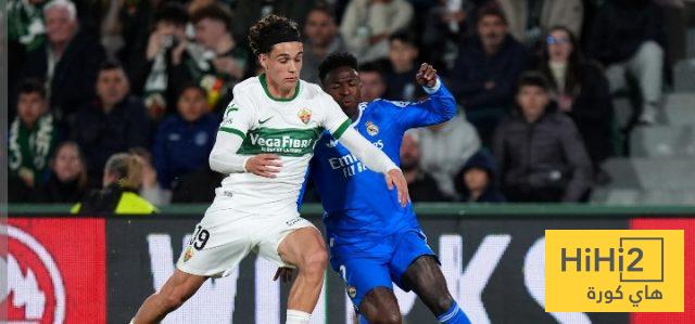 نتائج آخر خمس مباريات بين ريال مدريد وإلتشي