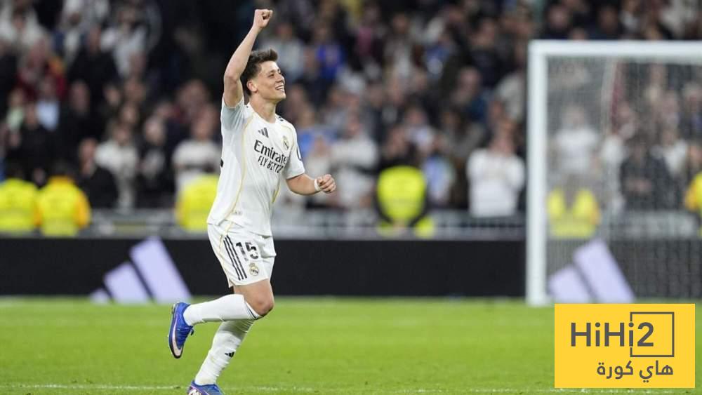 أردا جولر يصنع التاريخ في ريال مدريد