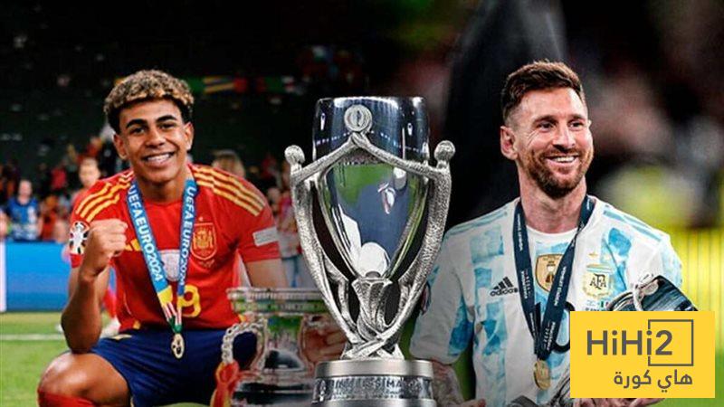 يويفا يحمل الأرجنتين مسؤولية إلغاء كأس الفيناليسيما