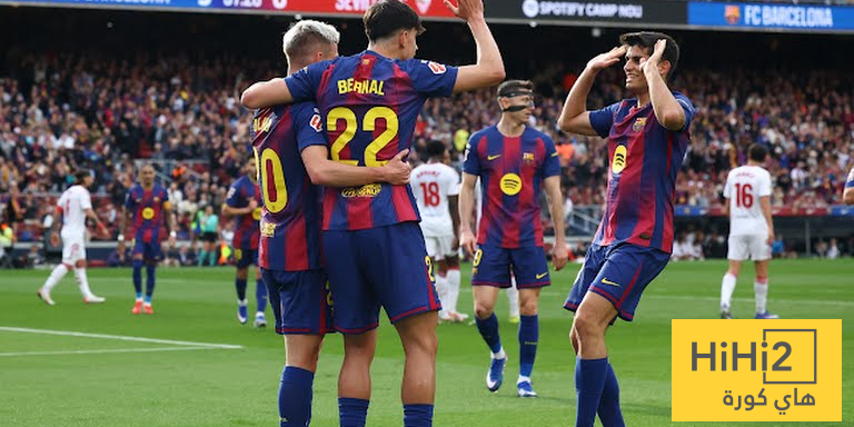 برشلونة يكتسح اشبيلية بخماسية في الدوري الاسباني