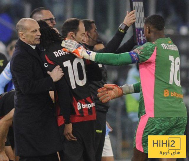 ردود فعل أليغري بعد خسارة ميلان أمام لاتسيو 2 ردود فعل أليغري بعد خسارة ميلان أمام لاتسيو 1