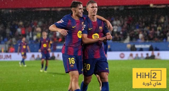 صانع ألعاب برشلونة الأساسي ضد نيوكاسل