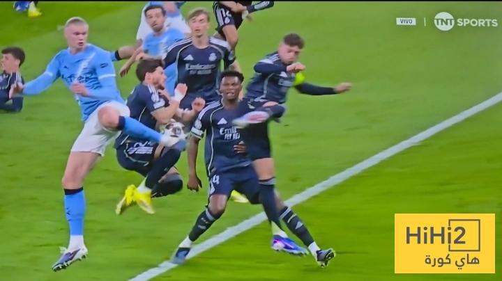 هل حُرم مانشستر سيتي من ركلة جزاء صحيحة أمام ريال مدريد ؟