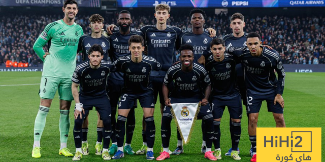تقييم لاعبي ريال مدريد امام مانشستر سيتي في الشوط الاول