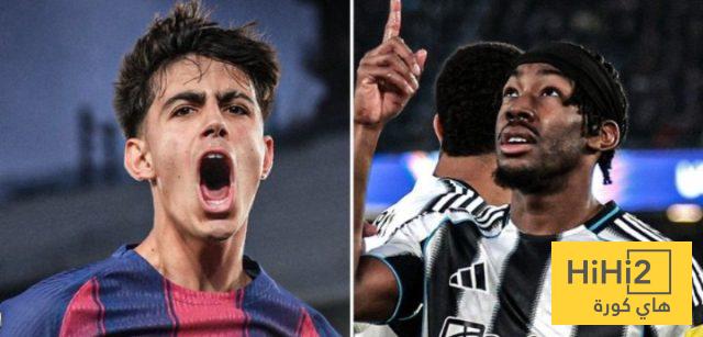 برشلونة يتقدم على نيوكاسل في الشوط الاول