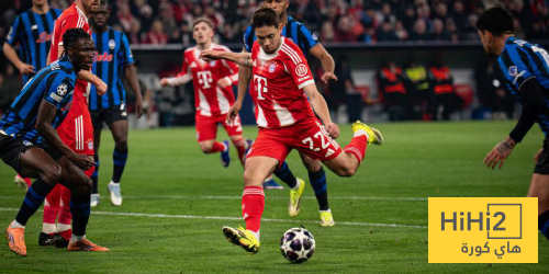 إحصائيات نصف ساعة من مباراة بايرن ميونخ وأتالانتا في دوري أبطال أوروبا