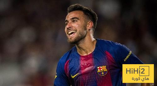 طبيعة إصابة اريك غارسيا وموقف برشلونة من فحوصاته الطبية !