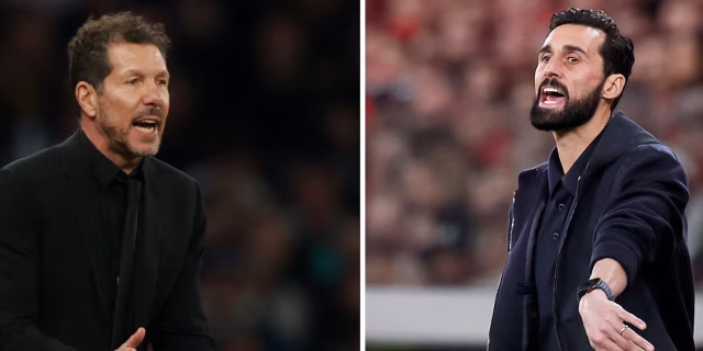 ماذا يفعل سيميوني مع المدربين الجدد لريال مدريد؟