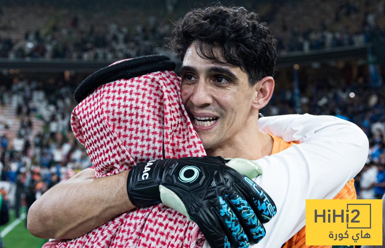 شاهد بالصور .. ماذا فعل رئيس الهلال مع ياسين بونو ؟