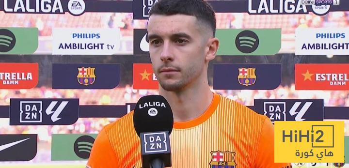 غارسيا يطمئن جماهير برشلونة على حالته