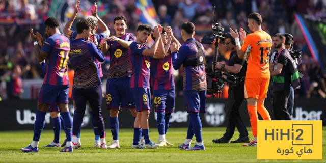 برشلونة بالعلامة الكاملة على ارضه