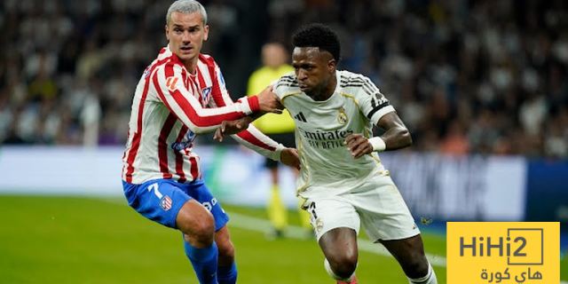 ريال مدريد يتاخر امام اتلتيكو في الشوط الاول