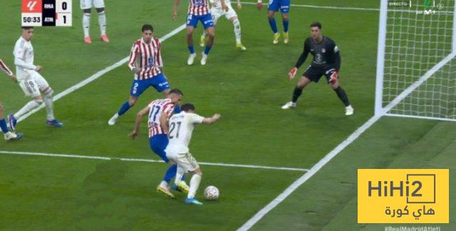 ركلة جزاء ريال مدريد أمام أتلتيكو غير صحيحة