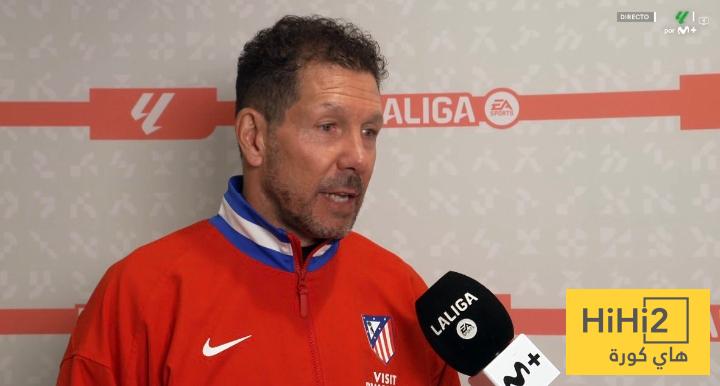 ماذا قال سيميوني بعد الهزيمة أمام ريال مدريد ؟